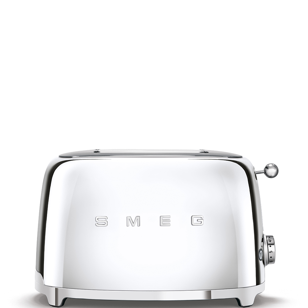 Smeg 2-Schlitz-Toaster, Chrom